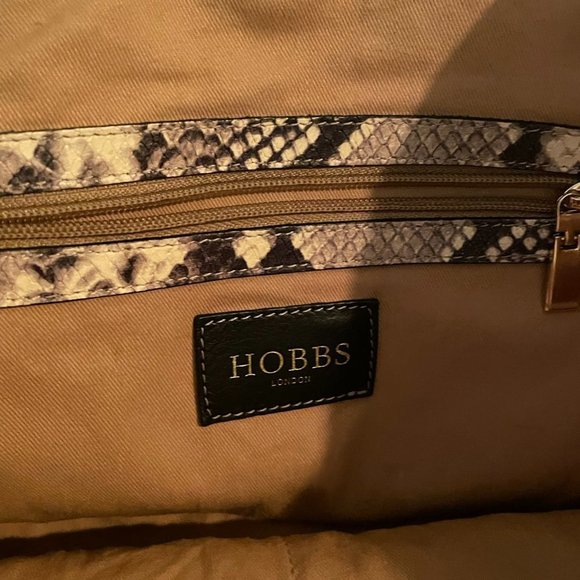 Hobbs Danby 100% Leather Python Tote Bag - Picture 9 of 12